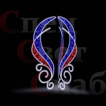 Стела трио Крылья памяти" 1,5м