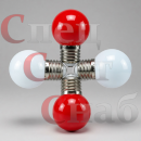 Комплект ламп Белт Лайт (белая + красная) E 27 IP65 1.5W 4шт