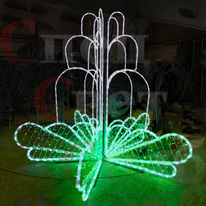 Фонтан "Зимний 2,5м" для благоустройства города Набережные Челны