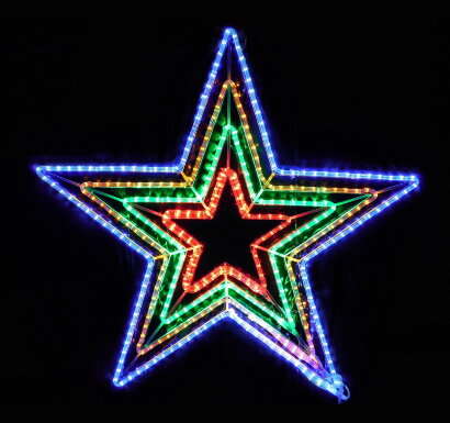 Большая светодиодная звезда 